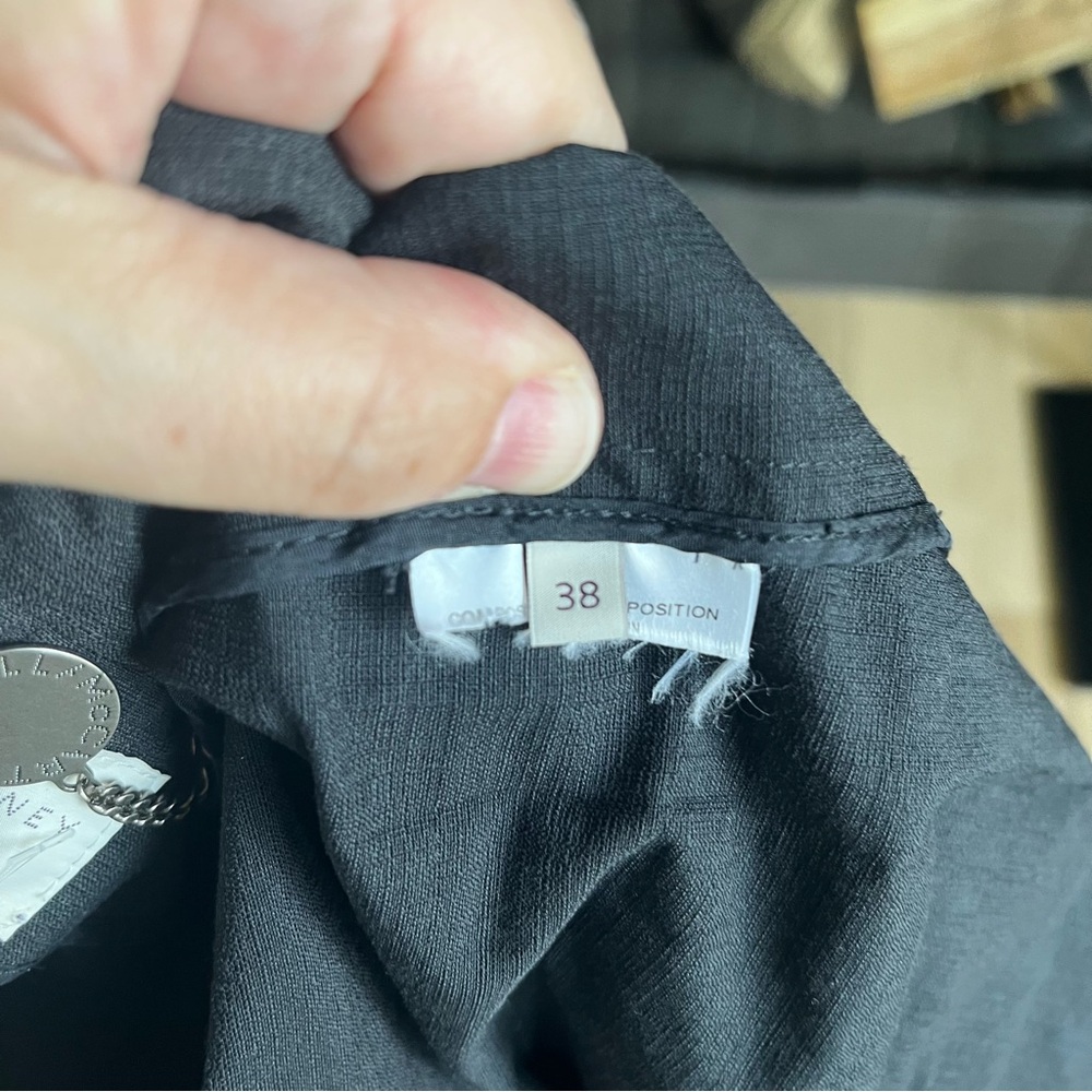 Stella McCartney Black Button Front Jacket - Picture 15 of 16
